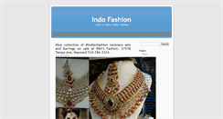 Desktop Screenshot of indofashiononline.com